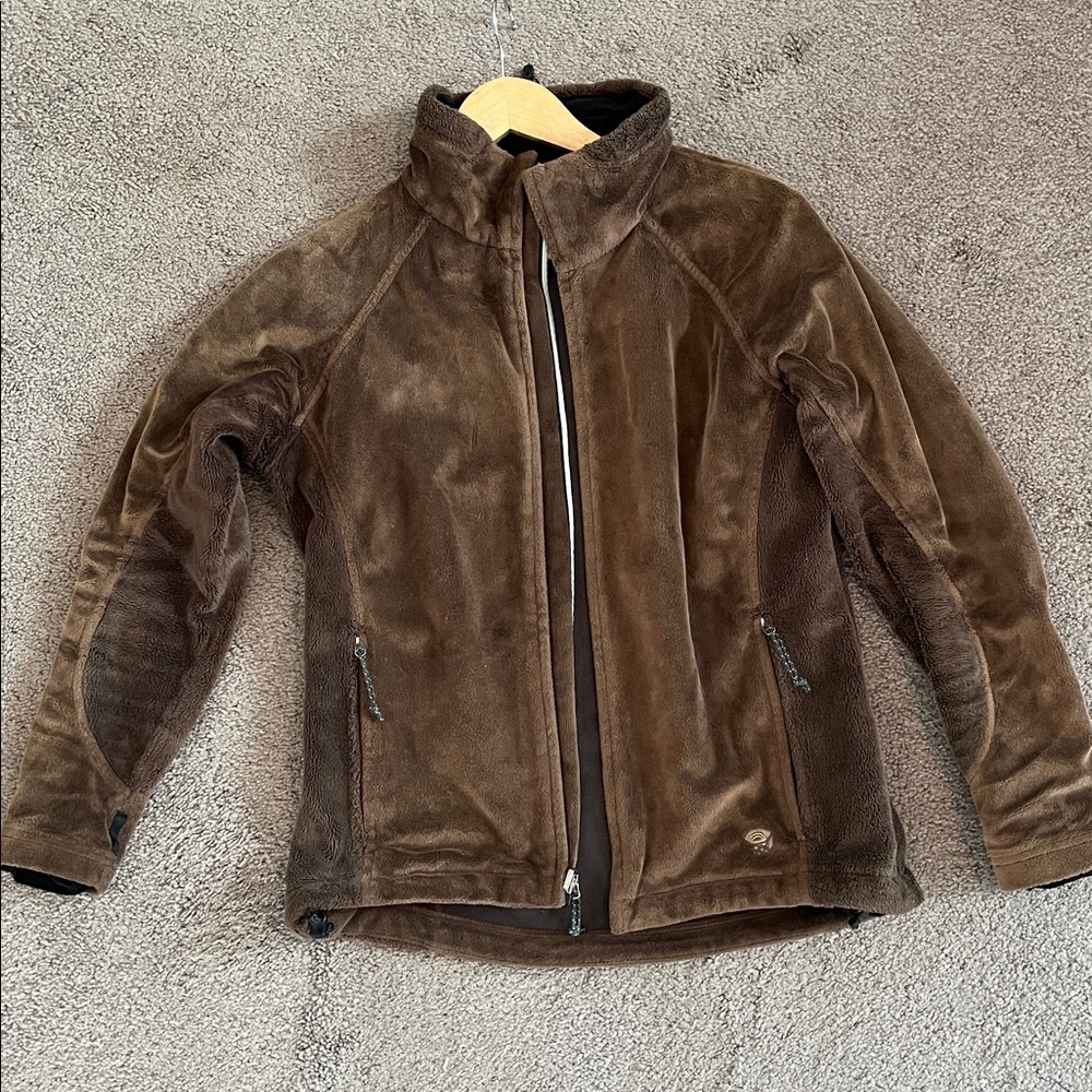 Mountain Hardwear Wind Stopper Fuzzy Fleece Jacket size S